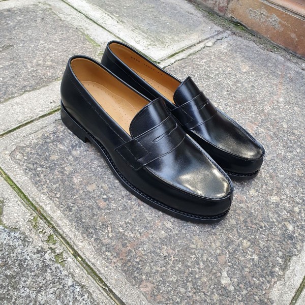 Mocassin Center 51 2906 Dan cuir noir