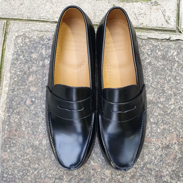Mocassin Center 51 2906 Dan cuir noir