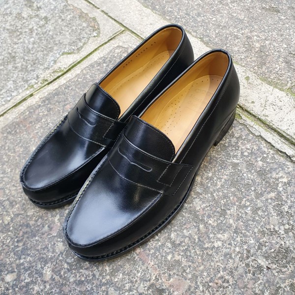 Mocassin Center 51 2906 Dan cuir noir