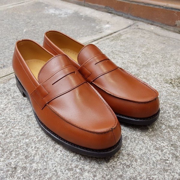 Moccasin Center 51 2906 Dan brown leather