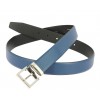 Light navy blue leather Belt