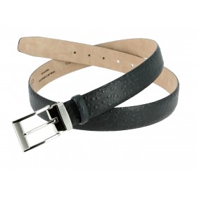 Ceinture façon autruche noir