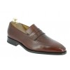 Mocassin Center 51 13854 cuir marron