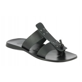 Sandals Zeus 1073 black leather