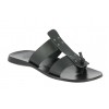 Sandals Zeus 1073 black leather