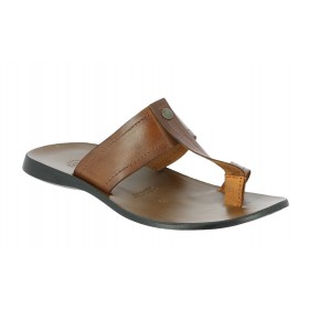 SandaleZeus 1081 cuir marron