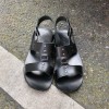 Sandals Zeus 1262 black leather
