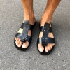 Sandals Zeus 1073 black leather