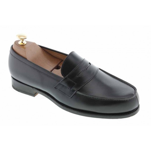 Mocassin Center 51 2906 Dan cuir noir