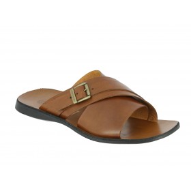 SandaleZeus 1715 cuir marron