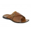 Sandals Zeus 1715 brown leather