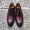 Richelieu Berwick 3008 cuir bordeaux