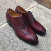 Oxford shoe Berwick 3008 burgundy leather