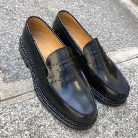 Mocassin triple semelle Center 51 13994 cuir noir