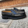 Moccasin triple sole Center 51 13994 Dan black leather