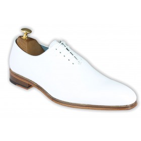 Oxford shoe Center 51 12251 Carlo white leather