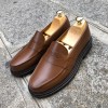 Mocassin triple semelle Center 51 13994 cuir marron