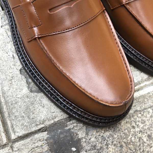 Mocassin triple semelle Center 51 13994 cuir marron