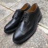 Derby shoe Triple Sole Center 51 14062 black leather