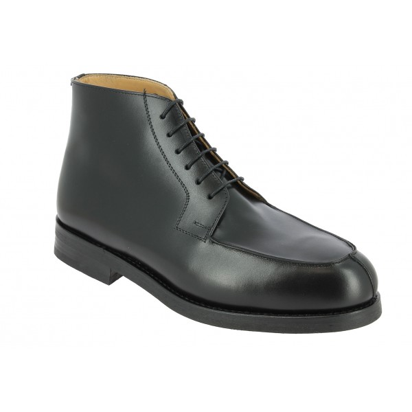 Lace up boot Center 51 13963 black leather