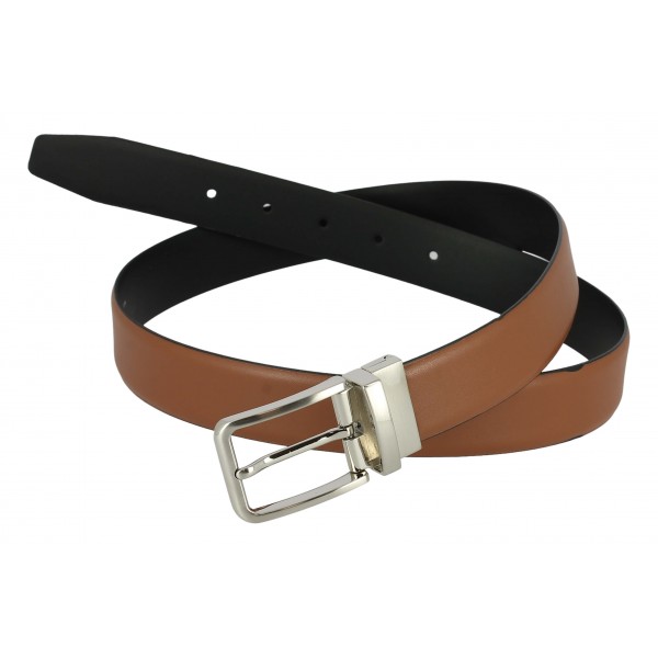 Ceinture en cuir marron
