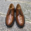 Derby shoe Triple Sole Center 51 14062 brown leather