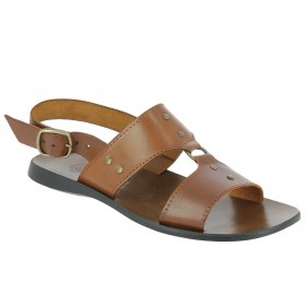 Sandals Zeus 1262 black leather
