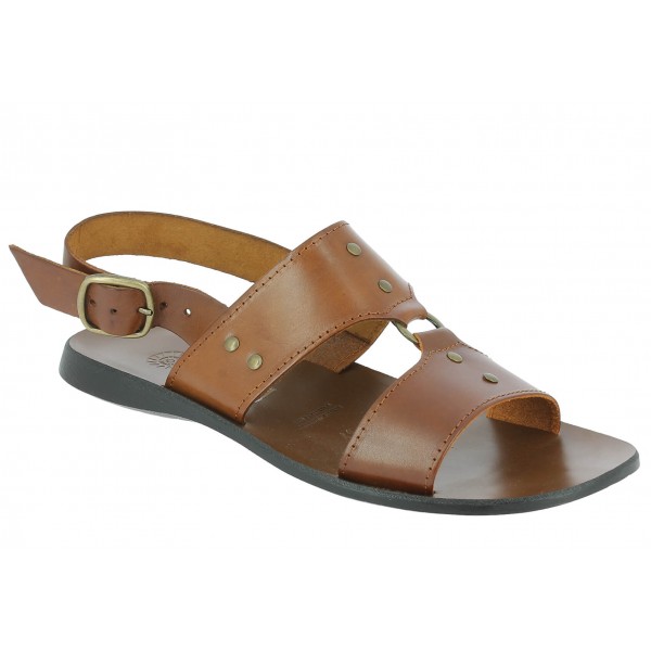 SandaleZeus 1262 cuir marron