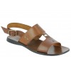 Sandals Zeus 1262 black leather