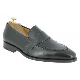 Mocassin Center 51 14164 cuir noir