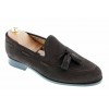 Moccasin with Pompons Center 51 3136D Will brown suede