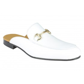 Mule loafer Center 51 white leather