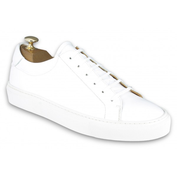 Sneakers richelieu Center 51 Sneaky cuir blanc
