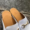 Mule loafer Center 51 white leather