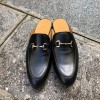 Mule loafer Center 51 black leather