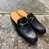 Mule loafer Center 51 black leather