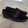 Moccasin shoe Center 51 Sommer brown velvet
