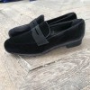 Moccasin shoe Center 51 Sommer black velvet