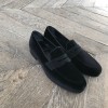 Mocassin Center 51 Sommer velours noir