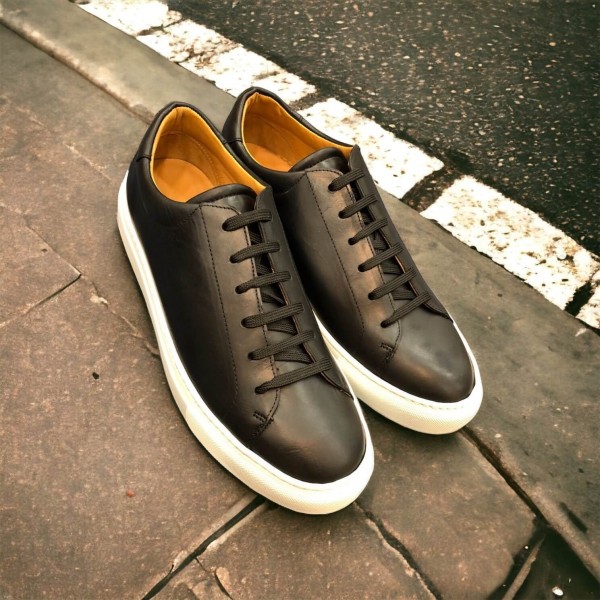 Oxford Sneakers Center 51 Sneaky black leather