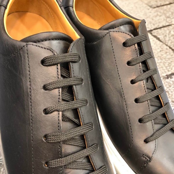 Oxford Sneakers Center 51 Sneaky black leather
