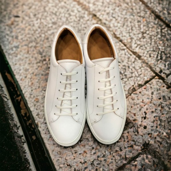 Oxford Sneakers Center 51 Sneaky white leather