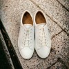 Sneakers richelieu Center 51 Sneaky cuir blanc