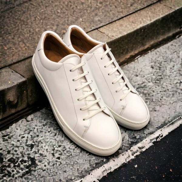Oxford Sneakers Center 51 Sneaky white leather