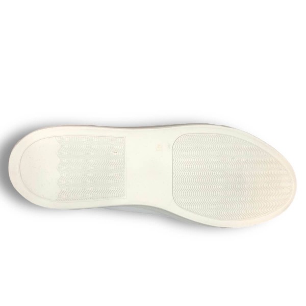 Sneakers richelieu Center 51 Sneaky cuir blanc