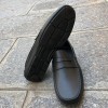 Moccasin Driver Orland 1633 black leather