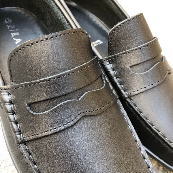 Moccasin Driver Orland 1633 black leather