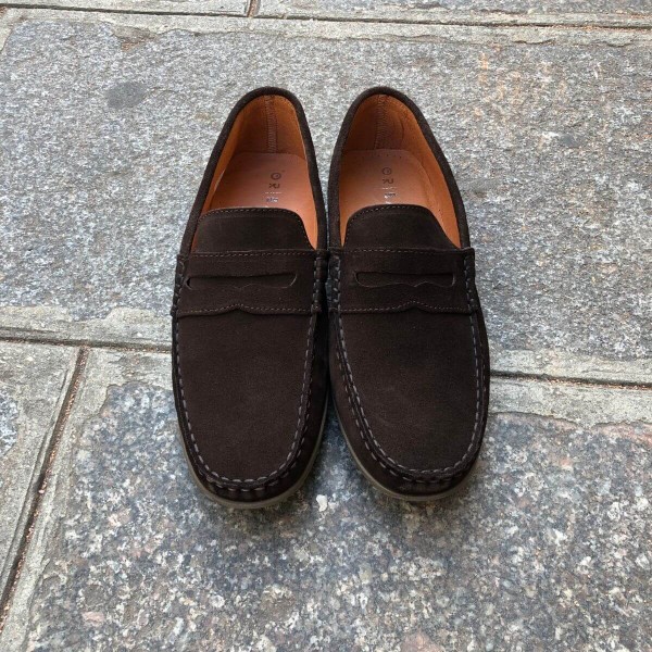 Moccasin Driver Orland 1633 brown suede