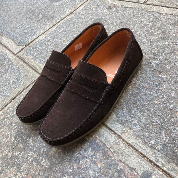 Moccasin Driver Orland 1633 brown suede