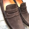 Mocassin souple Orland 1633 daim marron